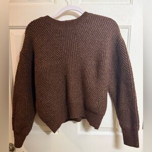 Elodie Rich Brown Women's Turtleneck Sweater